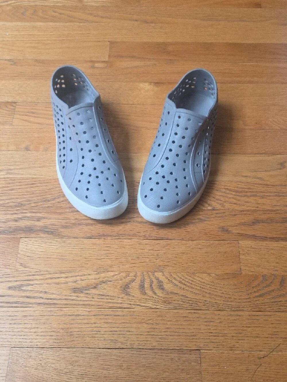 Men's London Fog Slip-On Perforated Casual Shoes - Gray